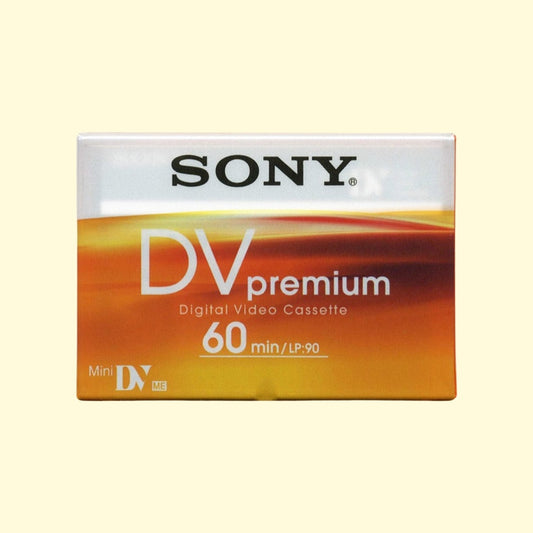 Sony 60-Minute Premium Mini DV Tape