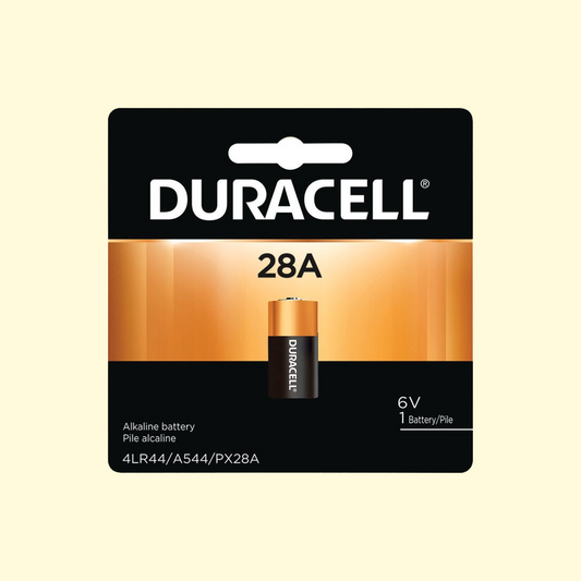 Duracell Alkaline 4LR44 6 Volt