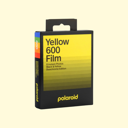 POLAROID BLACK & YELLOW 600 INSTANT FILM – DUOCHROME EDITION