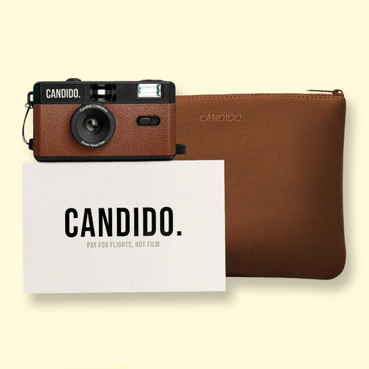 CANDIDO CAMERA + BAG
