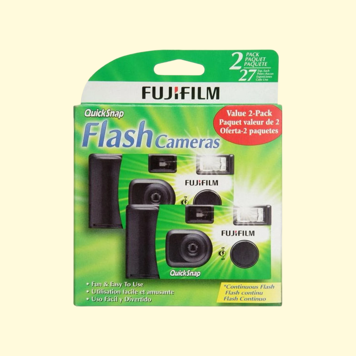 FUJIFILM QUICKSNAP FLASH CAMERA